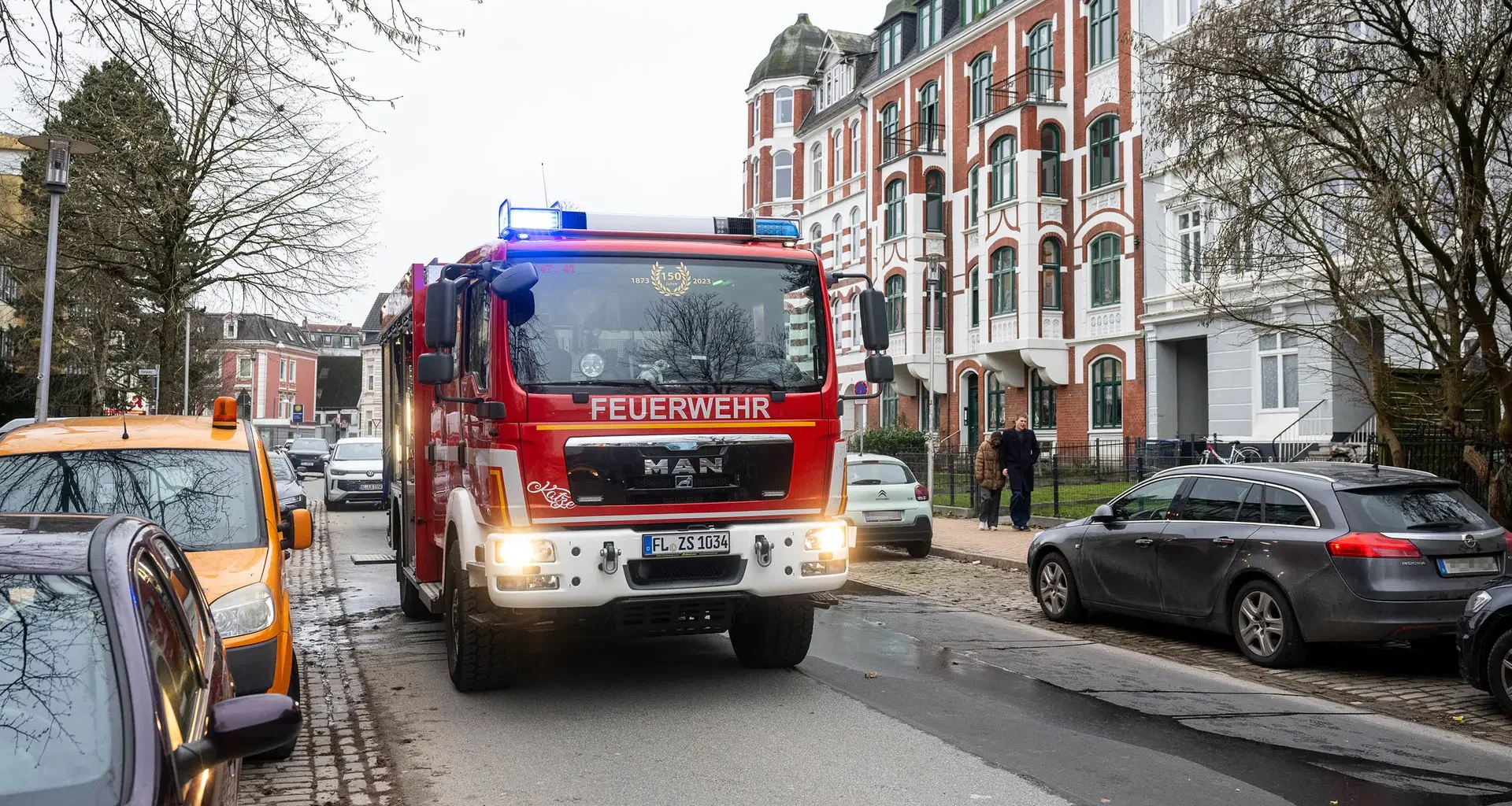 Brände in Flensburg: Kripo ermittelt wegen Brandstiftung