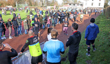 Der Zieleinlauf des Winterlaufs findet – wie im Vorjahr – auf dem ATG-Sportplatz am Chorusberg statt.