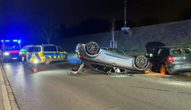 Die Sperrung der Kirchrather Straße wurde am späten Mittwochabend aufgehoben.