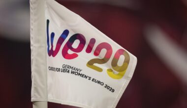 Fahne für Women's EURO 2029