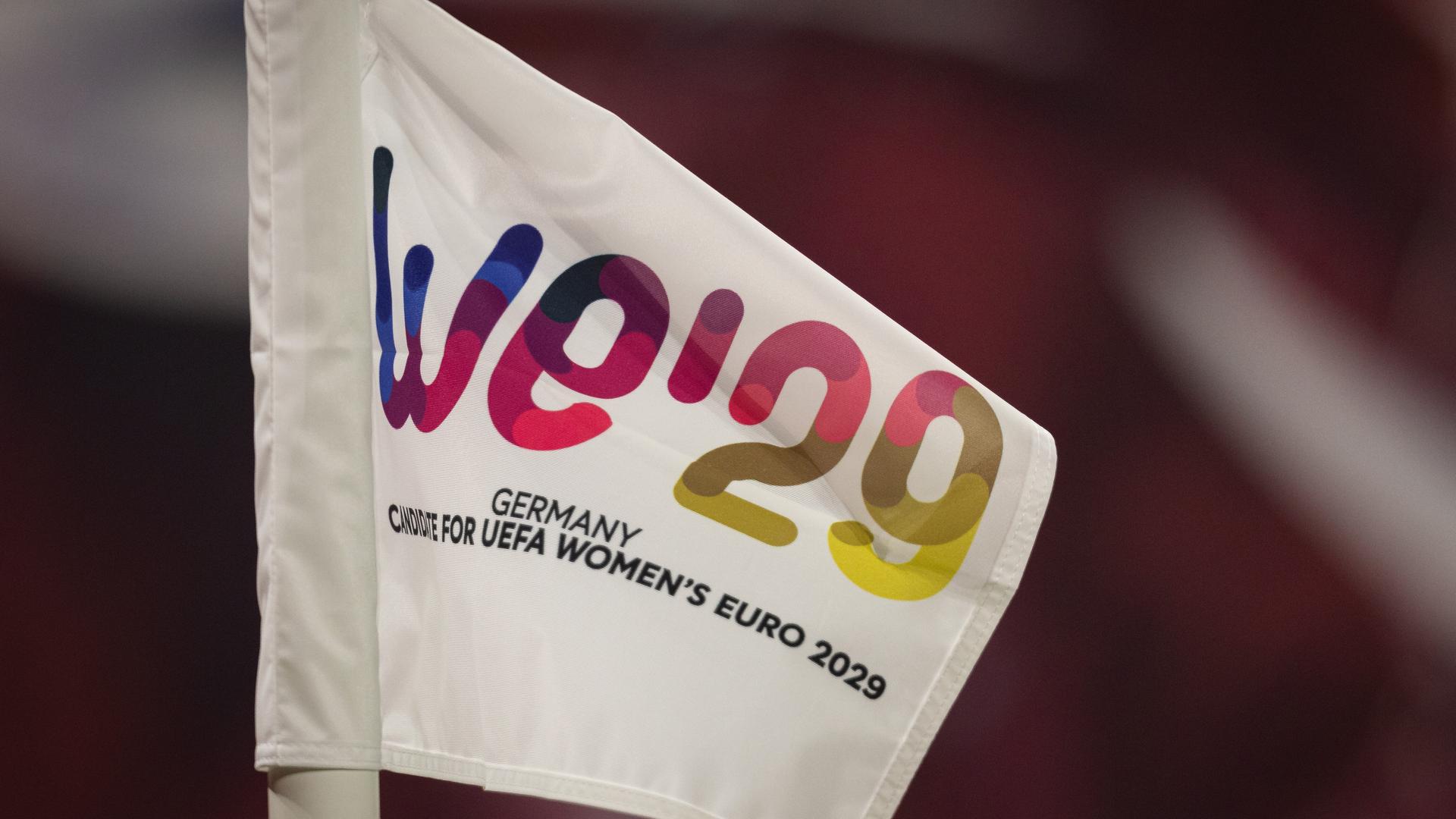 Fahne für Women's EURO 2029 Fahne für Women's EURO 2029