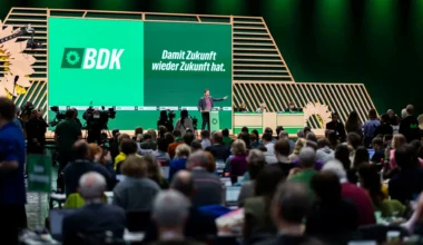 Bundesparteitag der Grünen in Hannover ohne Robert Habeck