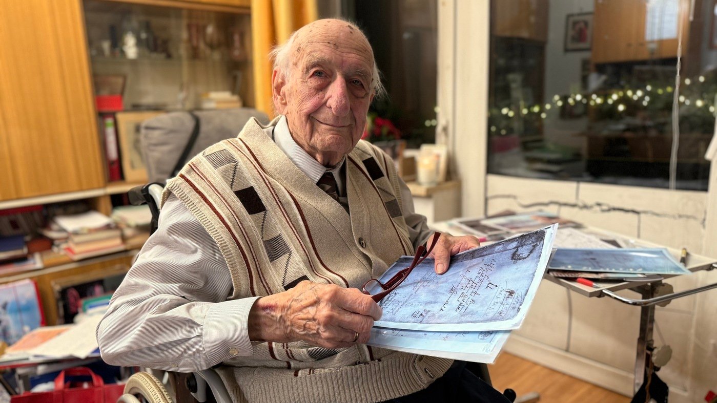 Ein 99-Jähriger mahnt, sich an die Vergangenheit zu erinnern und die Zukunft zu gestalten