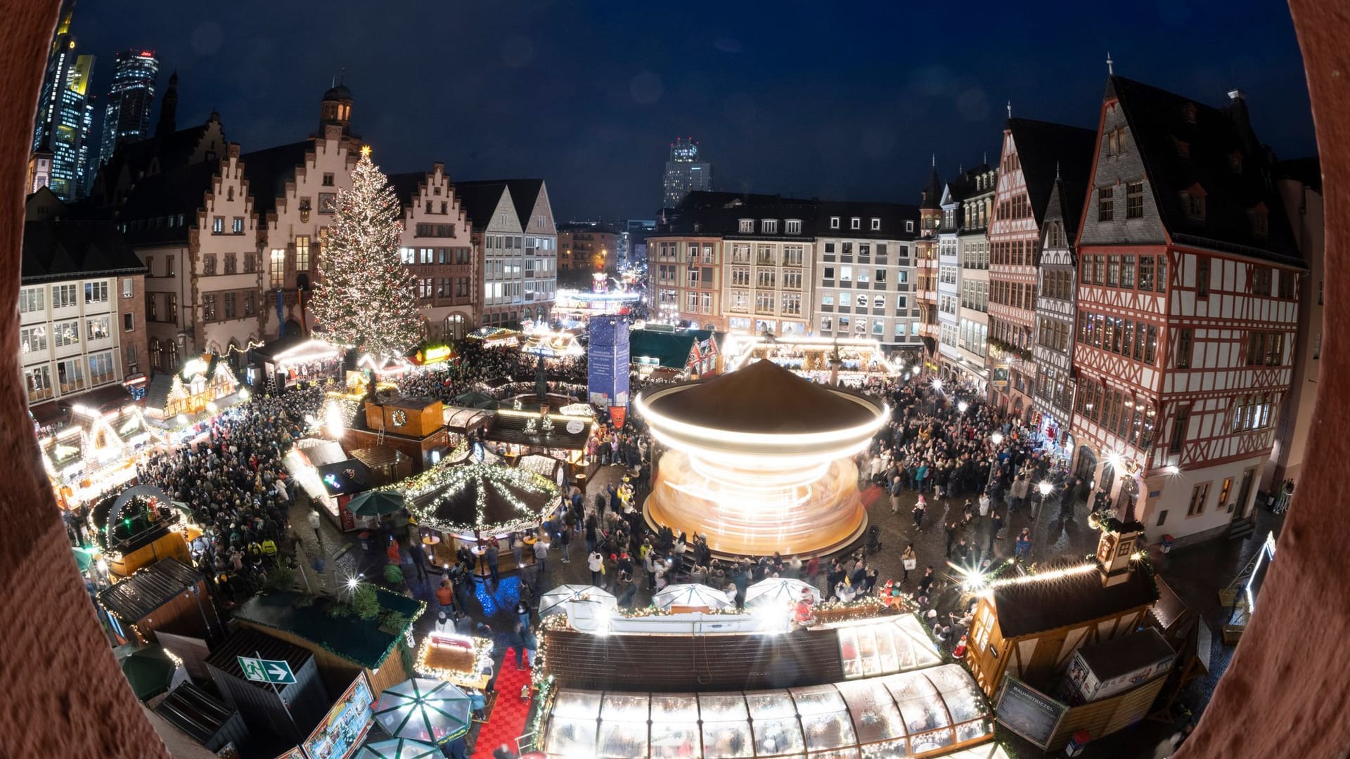 Eröffnung Frankfurter Weihnachtsmarkt Eröffnung Frankfurter Weihnachtsmarkt