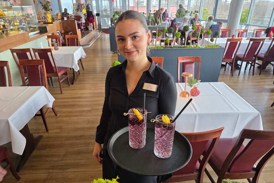 Lena Menz (21) ist zu Silvester am Kellnern.