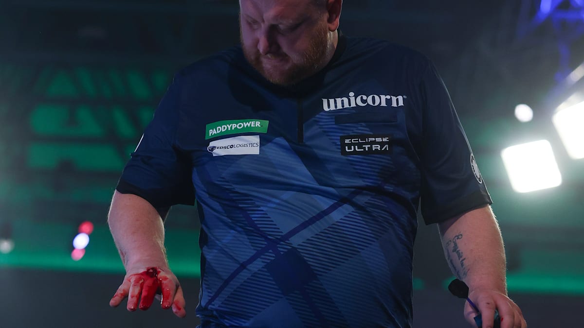 Darts-WM 2026: Eklat im Ally Pally – Menzies rastet aus und fliegt von der Bühne