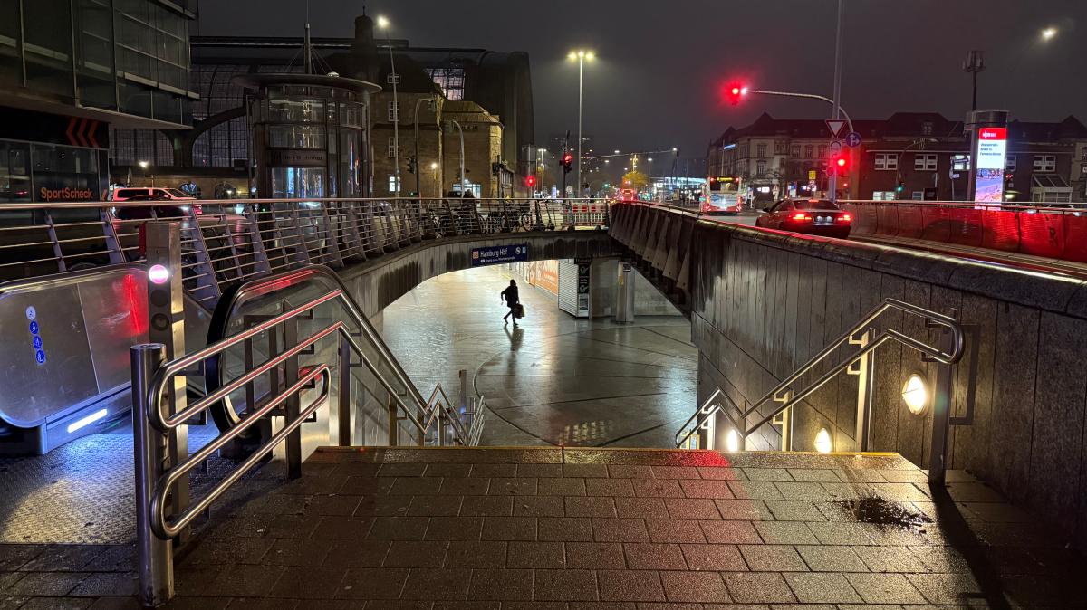 Was passiert nachts am Hamburger Hauptbahnhof? Ein Protokoll