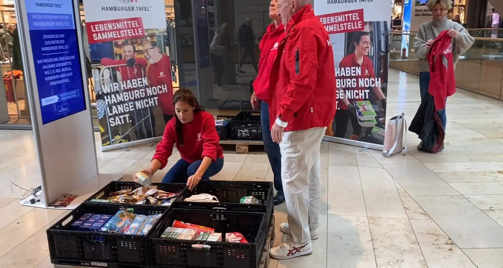 Hamburger Tafel: Weniger Lebensmittel aus Supermärkten