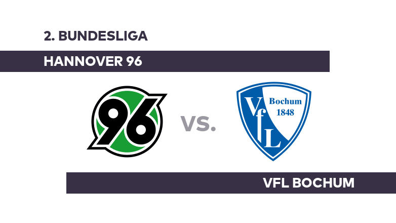Hannover 96 - VfL Bochum: Bochum schielt nach oben - 2. Bundesliga
