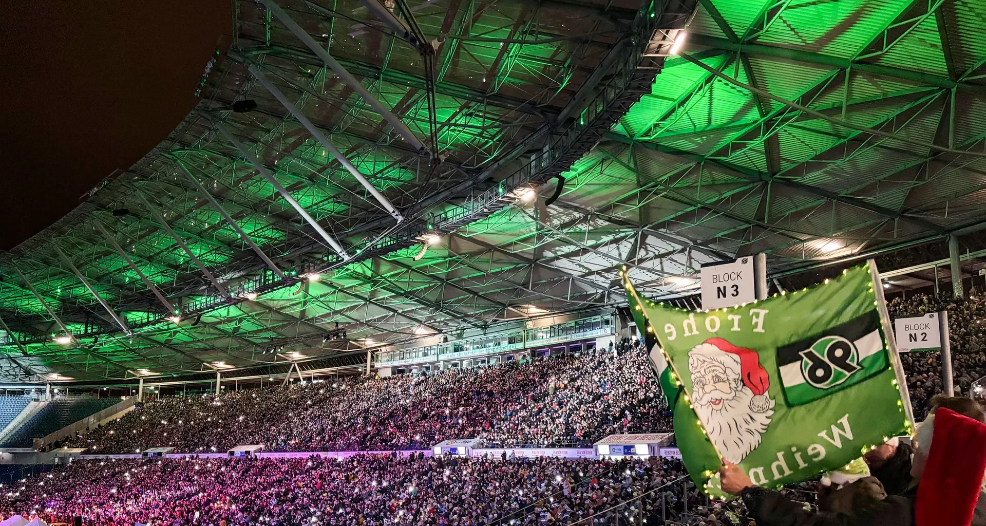 Stadionsingen heute in Hannover: 31.000 Besucher erwartet