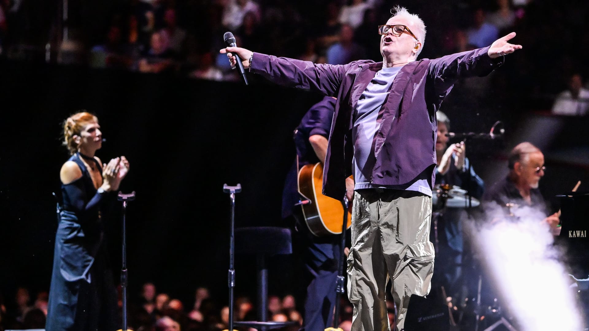 Herbert Grönemeyer bei einem Konzert in Dortmund (Archivbild): Fünfmal füllte er im September die Westfalenhalle.