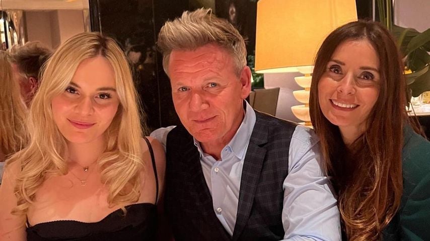 Gordon Ramsay mit seiner Frau Tana und Tochter Holly