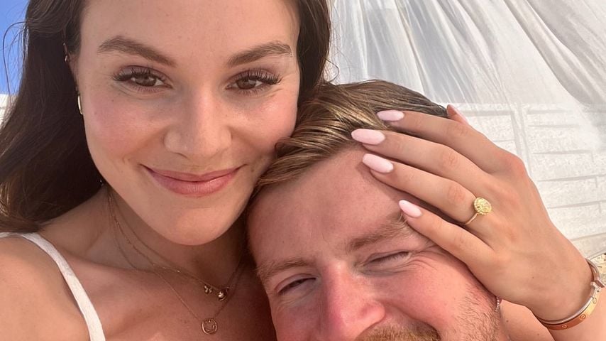 Holly Ramsay und Adam Peaty im September 2024