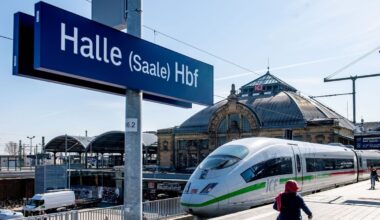 Bahnstrecke Berlin-Halle wird wieder geöffnet