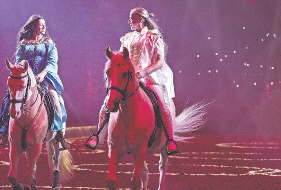 Die neue "Cavalluna"-Show in Leipzig mit dem Titel "Tor zur Anderswelt" entführt Sie in eine magische Welt und erzählt die Geschichte der jungen Zauberin Meera.