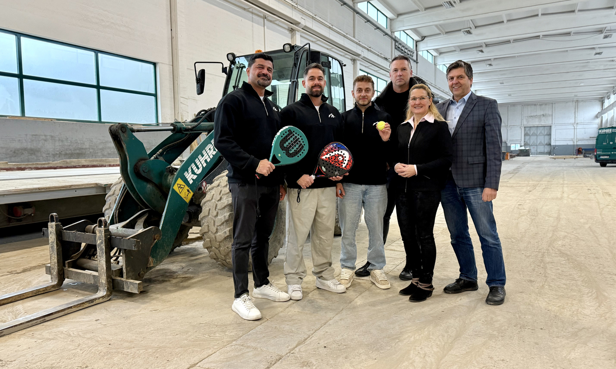Dieser Unternehmer steigt bei Harsewinkels Padel-Halle ein