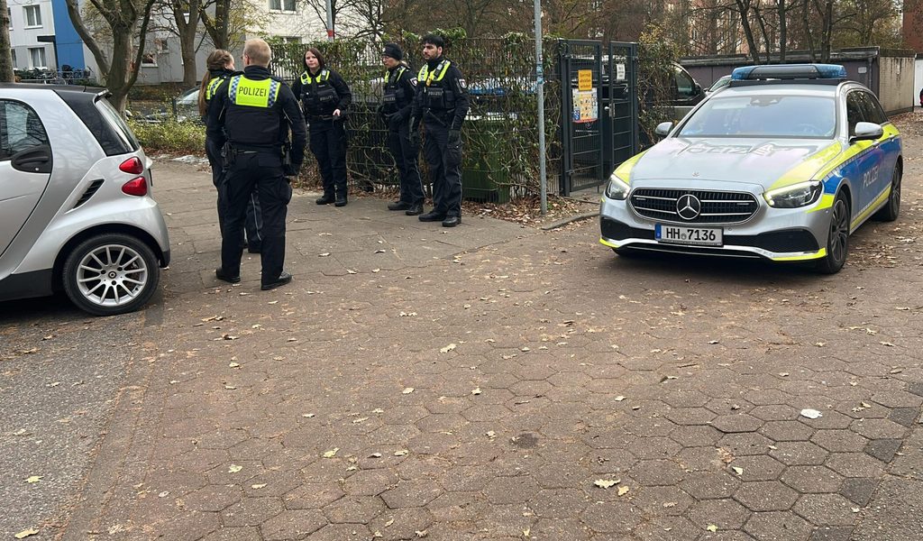 Hamburg: Polizei in Brennpunkt-Vierteln nur noch mit Verstärkung