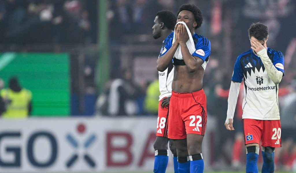 „Sehr, sehr bitter!“ HSV-Aus im Pokal – Kiel zerstört das Jatta-Märchen