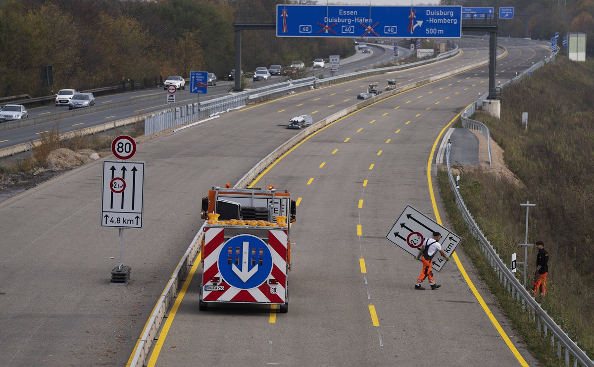 Wichtiges Verkehrskreuz in Duisburg erneut gesperrt - A40 und A3 betroffen
