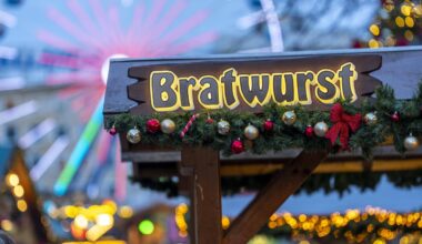 Ein Schriftzug auf dem