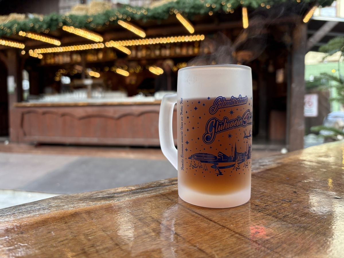 Glühwein-Angebot auf Gelsenkirchener Weihnachtsmarkt auf der Kippe