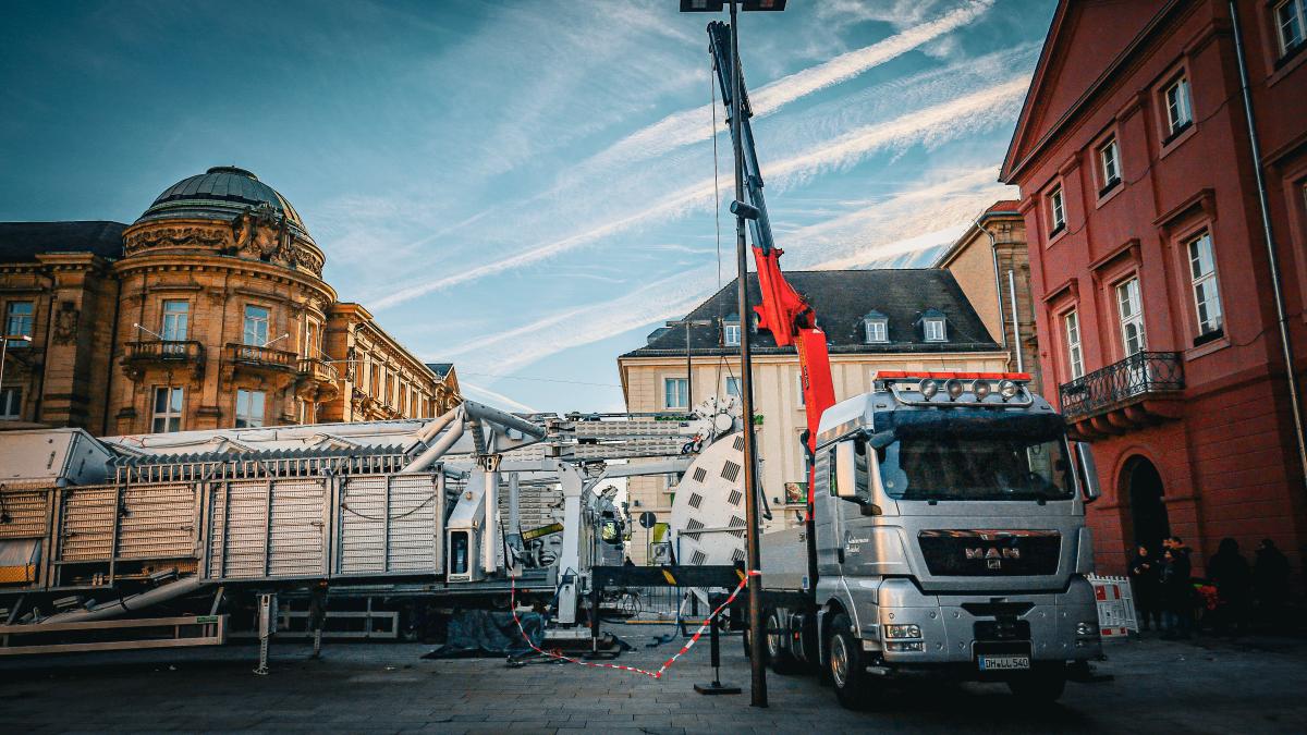 Das Riesenrad geht in den "wohlverdienten Winterschlaf"