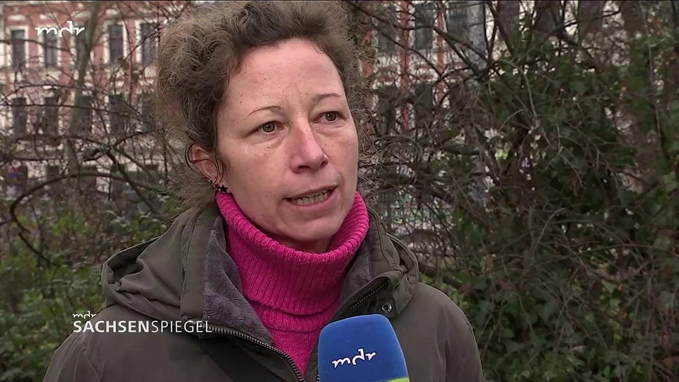 Opfer-Angehörige in Leipzig: "Bin wütend auf Politiker, dass keiner Eier in der Hose hat, das Böllerverbot durchzusetzen"