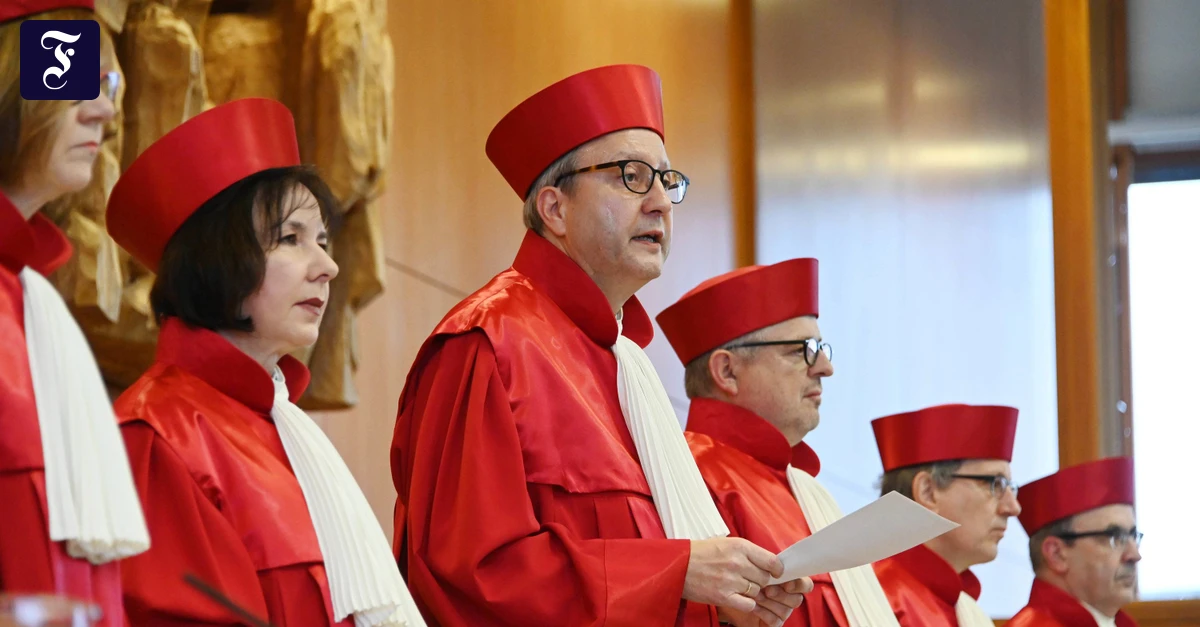 Die unpolitischen Begründungen des Bundesverfassungsgerichts