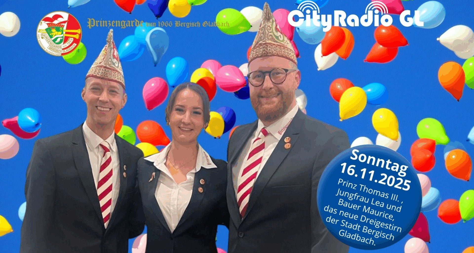 Dreigestirn im Interview, Weihnachtsdorf Refrath, Lesung mit Claudia Schumacher | CityRadio GL