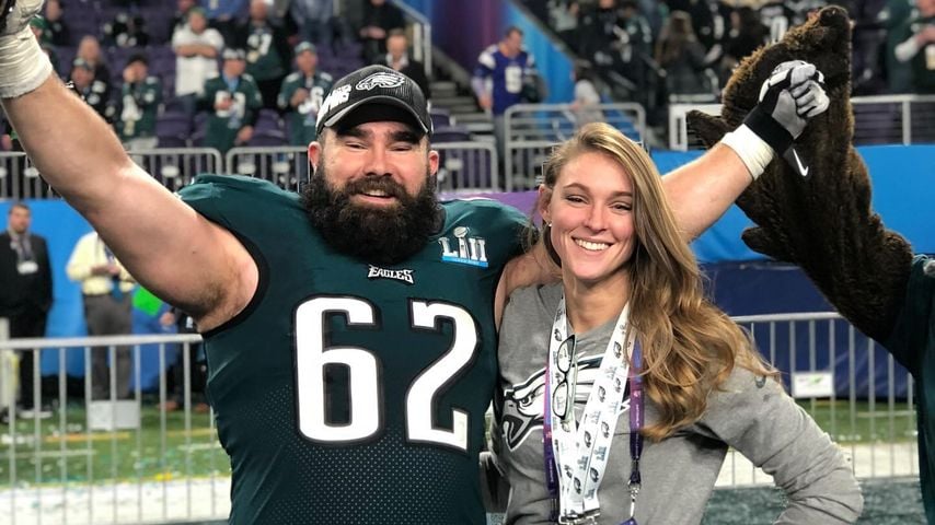 Jason und Kylie Kelce, Ehepaar