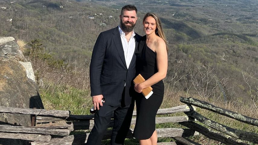 NFL-Star Jason Kelce und seine Frau Kylie
