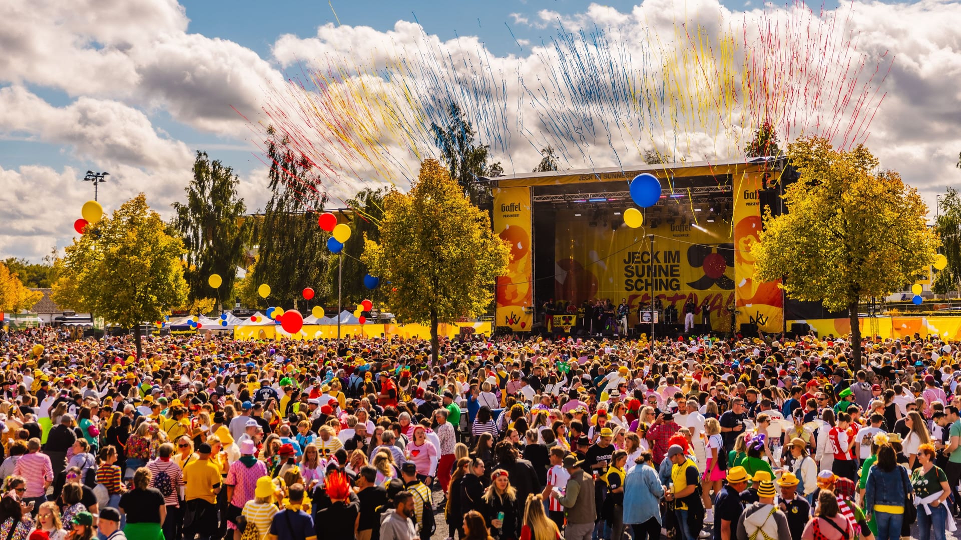 "Jeck im Sunnesching" auf dem CHIO-Gelände: In diesem Jahr war die Veranstaltung ein voller Erfolg.