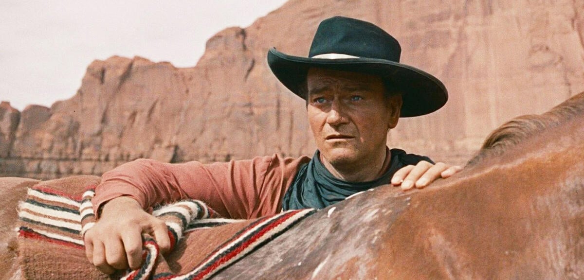 John Wayne in The Searchers