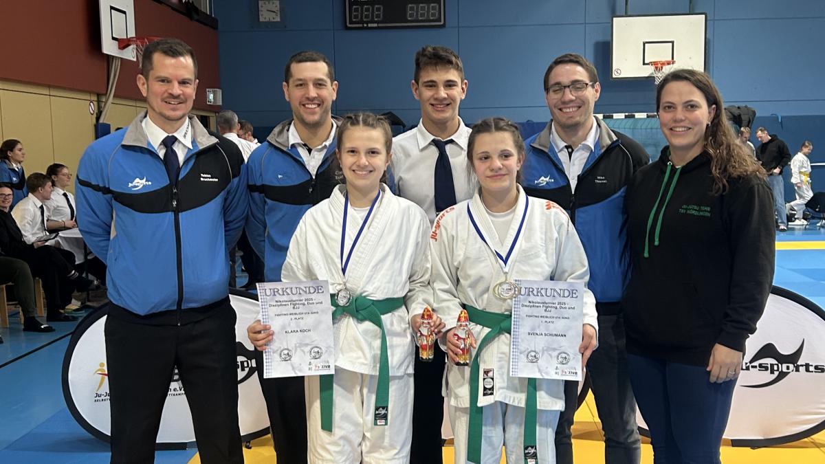 Nördlinger Kämpferinnen gewinnen Gold und Silber in Nürnberg