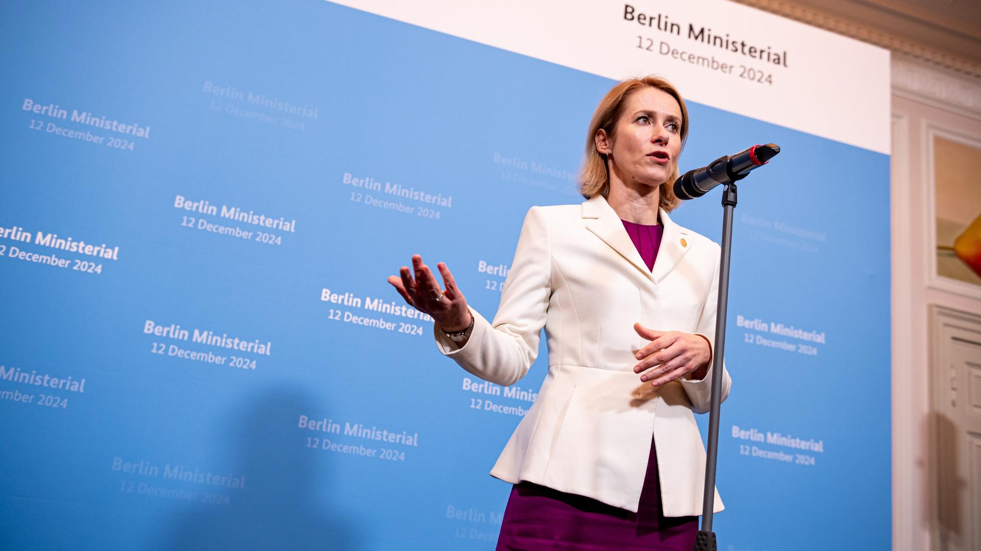 EU-Außenbeauftragte Kaja Kallas