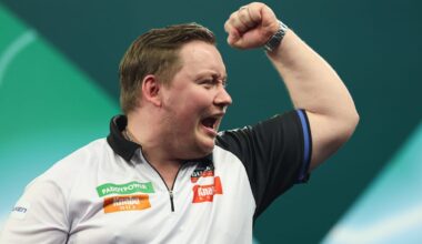 Darts-Weltmeisterschaft: Dritthöchster WM-Average – Schindlers beeindruckender Auftakt