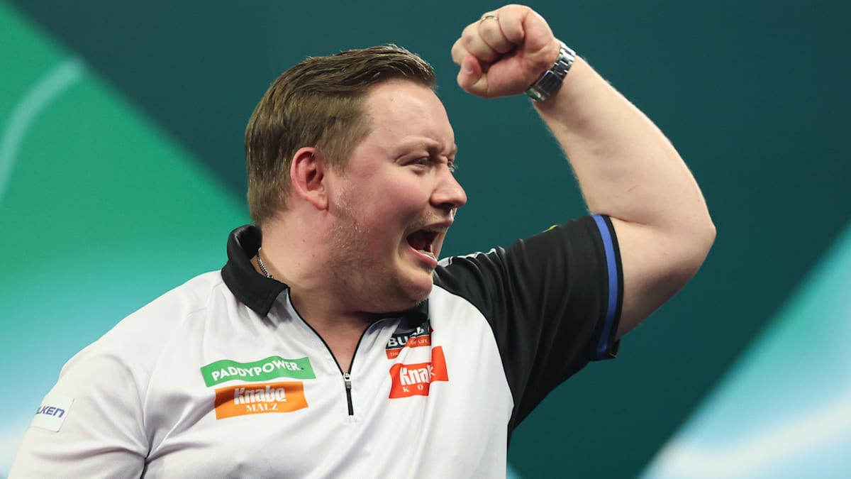 Darts-Weltmeisterschaft: Dritthöchster WM-Average – Schindlers beeindruckender Auftakt