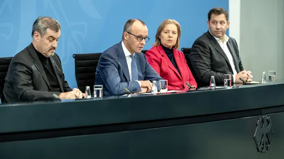Pressekonferenz des Koalitionsausschusses