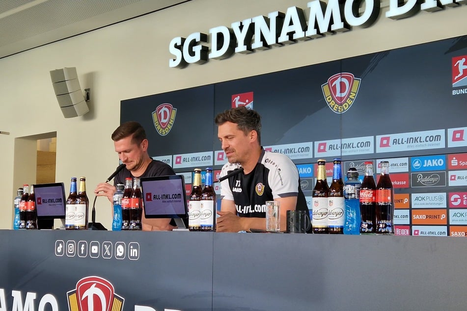 Thomas Stamm (r.) ist heiß auf das ausverkaufte Olympiastadion.