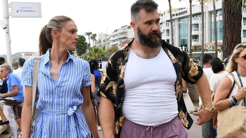 Kylie und Jason Kelce beim Cannes Lions Festival im Juni 2024