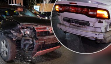 Dacia kracht mit US-Auto zusammen