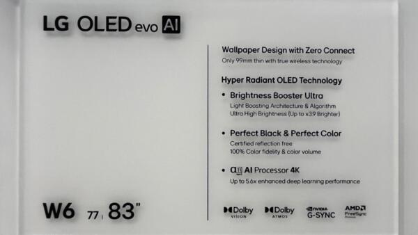 lg w6 oled tv leak details