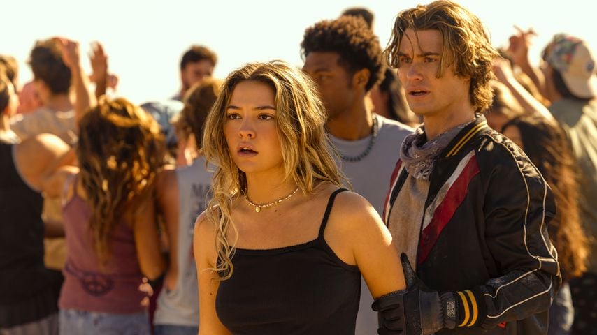 Madelyn Cline und Chase Stokes in "Outer Banks"