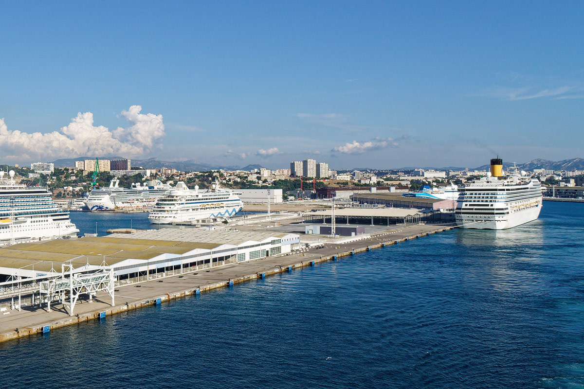 Kreuzfahrthafen Marseille