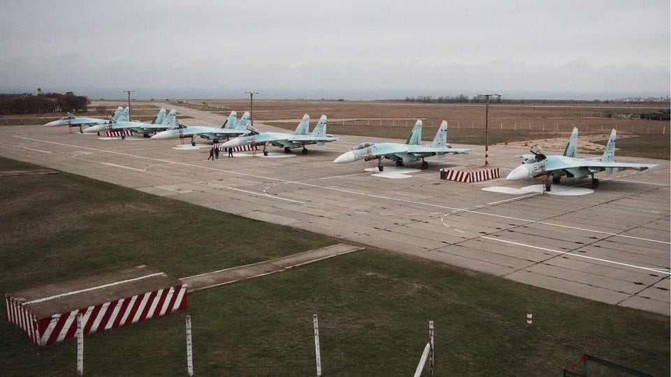 Ukraine-News: Ukraine meldet Zerstörung von Suchoi-Kampfjets auf Krim-Militärflugplatz