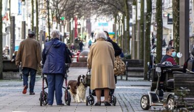 Deutlich mehr Rentner in Deutschland bis 2035