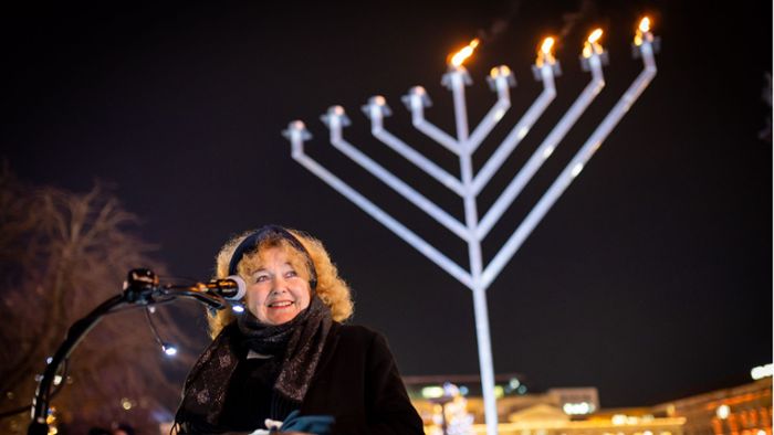 Chanukka-Fest in Stuttgart: Jüdische Gemeinde erfährt viel Solidarität