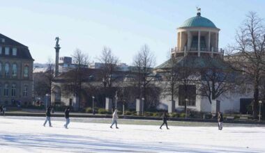 Eisige Temperaturen in Stuttgart: Trotz Verbots – Menschen wagen sich auf die zugefrorenen Seen
