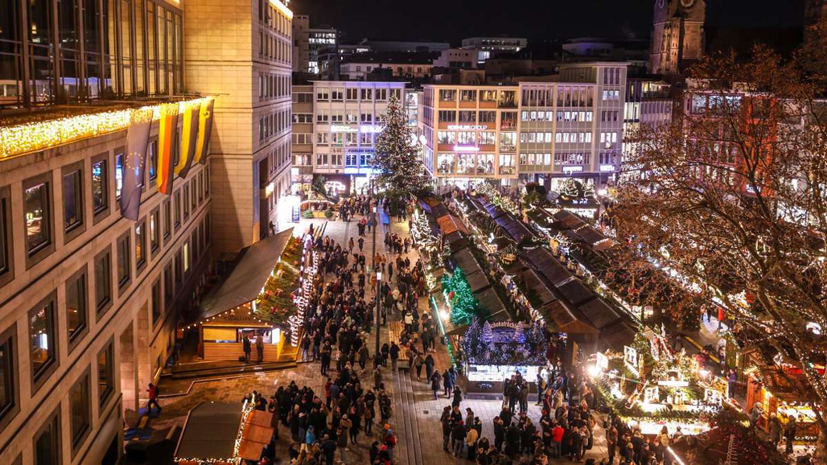 Stuttgarter Weihnachtsmarkt: Ein Event der Jungen? Was Handydaten über die Weihnachtsmarkt-Besucher verraten - KRZ Plus