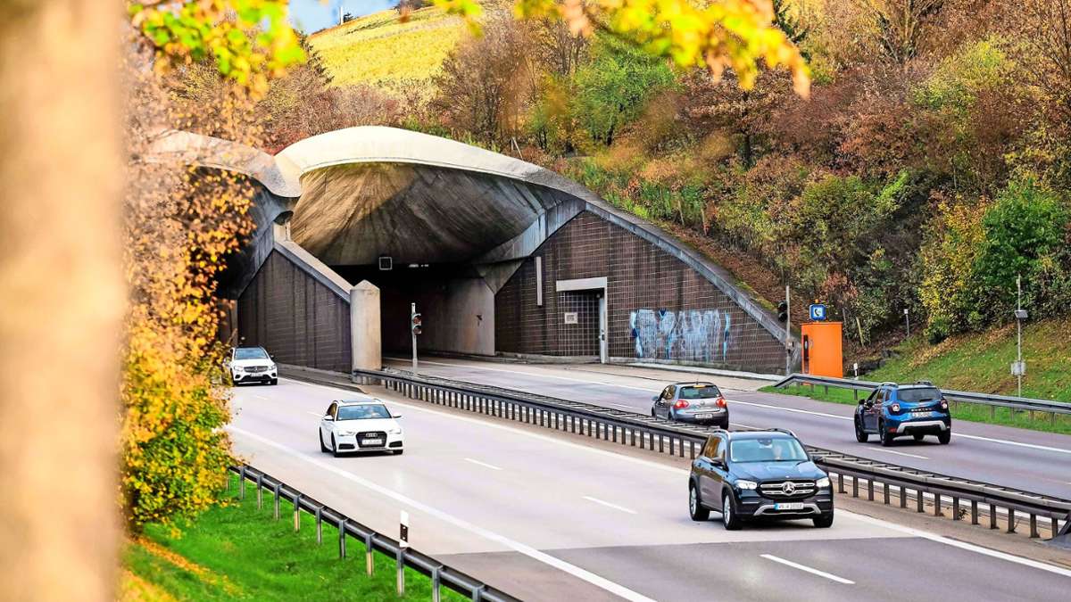 B-14-Tunnel bei Fellbach: 100 Millionen Euro für die Sanierung des Kappelbergtunnels - KRZ Plus
